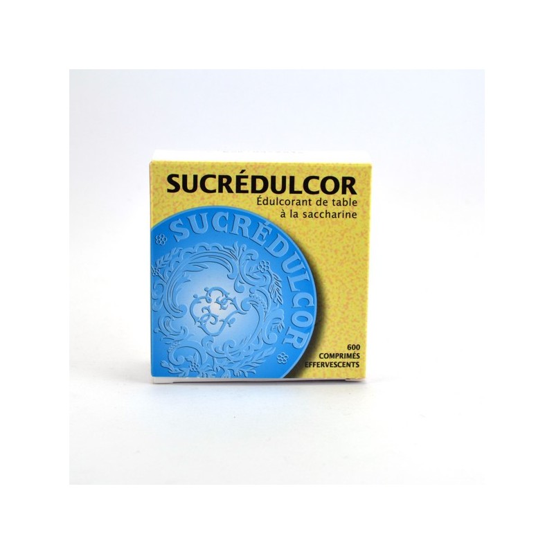 Sucrédulcor Edulcorant de table, 600 Comprimés Effervescents Sucrettes