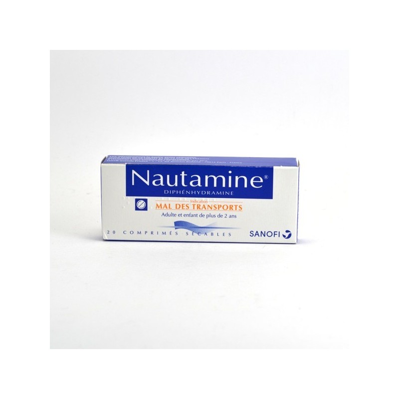 Nautamine Travel Sickness, 20 tablets Sanofi Aventis