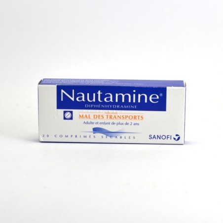 Nautamine Mal Des Transports, 20 Comprimés