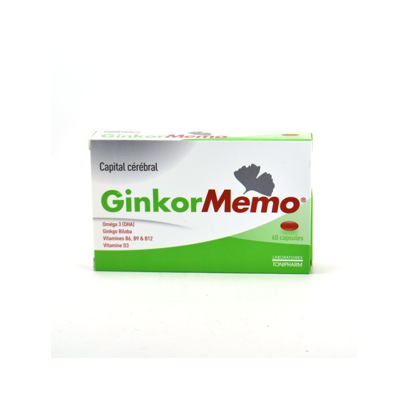 GinkorMémo, Brain Capital - 60 Capsules