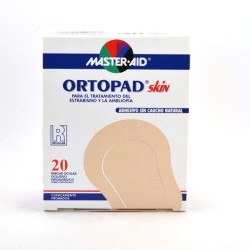 Ortopad Skin Traitement du strabisme et de l'amblyopie, 20 Patchs oculaires adhésifs - Master-Aid