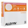 ALLEVYN Gentle Border Lite 8x8cm - 10 Pansements de Mousse Hydrocellulaire Adhésif - Smith&Nephew