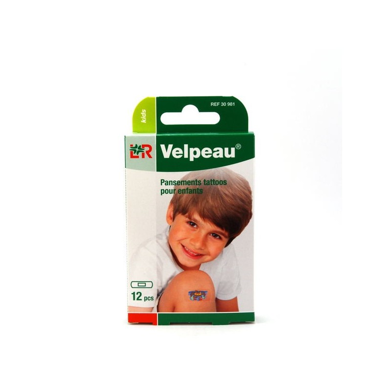 Pansements Tattoos - Enfants - Velpeau - 12 Pansements