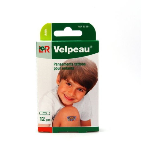 Pansements Tattoos - Enfants - Velpeau - 12 Pansements
