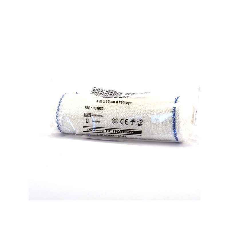 Crepe Band - 4 m x 15 cm stretching - Green Mark