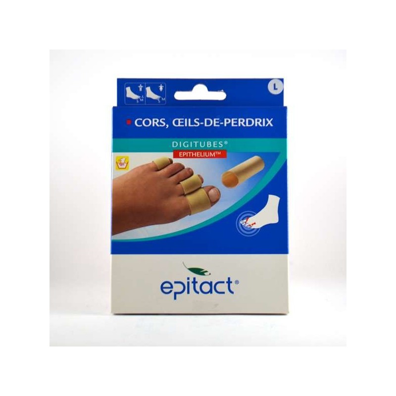  Epithelium Digitubes Size L - Protection against calluses and corns - Epitact Epitact