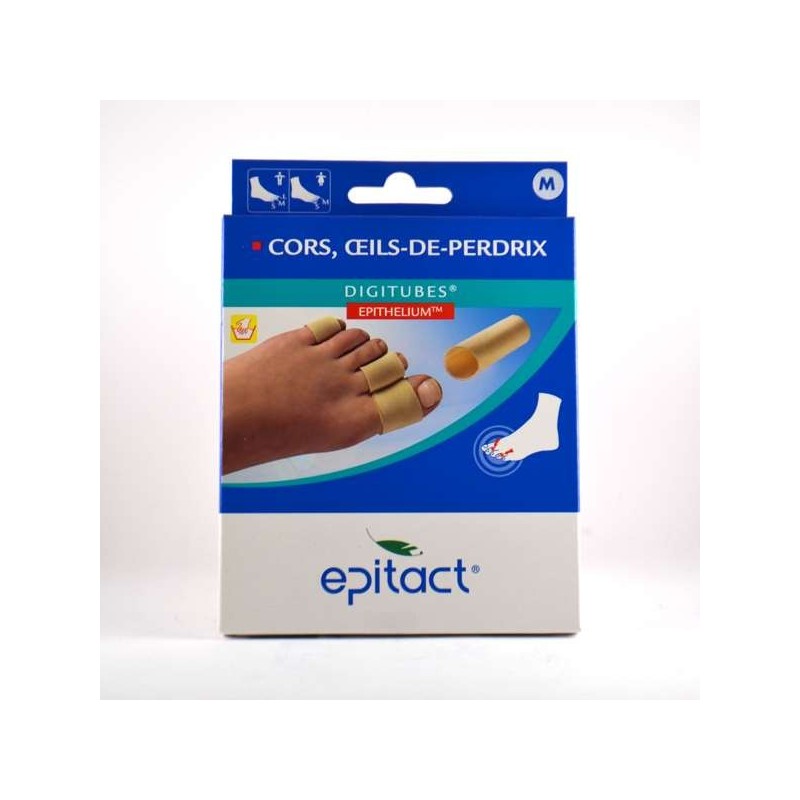 Digitubes Epithelium Taille M - Cors, Oeils-De-Perdrix - Epitact