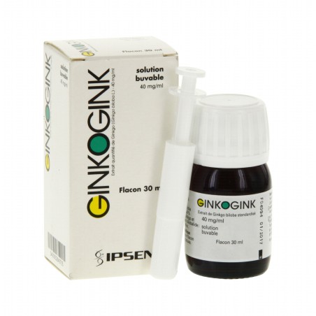 Ginkogink Solution Buvable, Flacon 30 ml + Mesurette Graduée