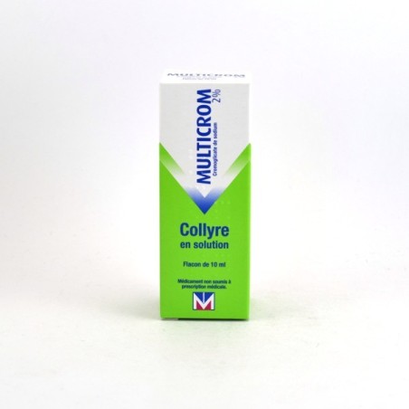  Multicrom 2% Eye Drops, 10ml bottle Menarini