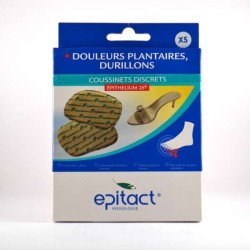  Epithelium 26 Discrete Foot Cushions, Size XS, Painful Arches / Callus - Epitact Epitact