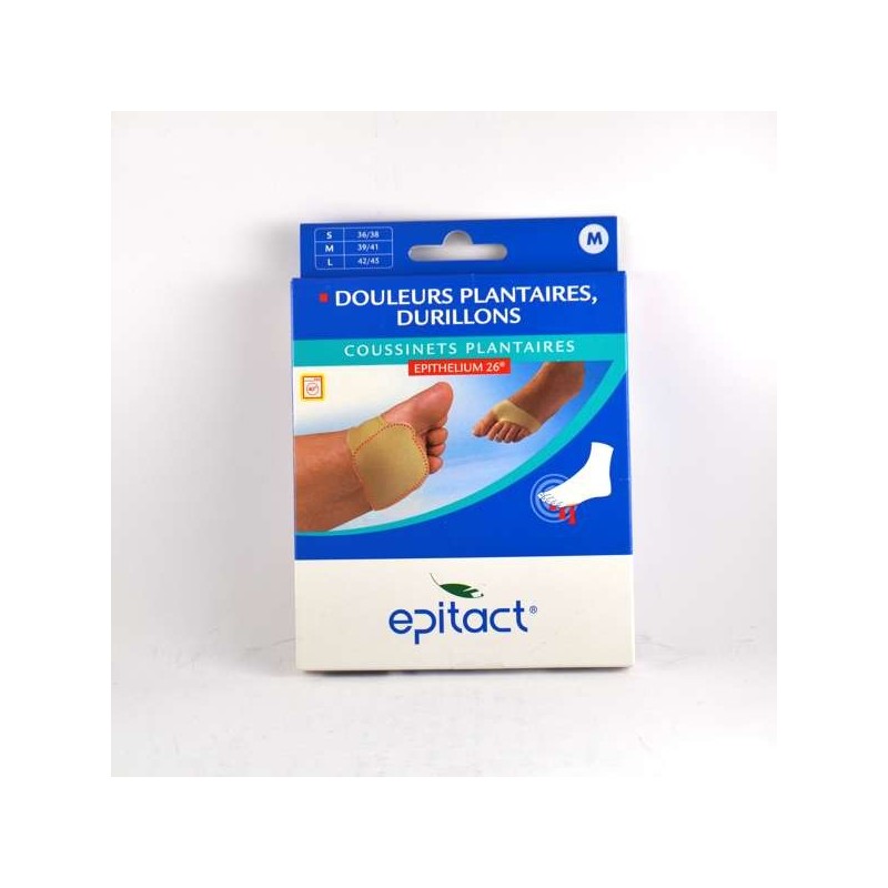 Coussinets Plantaires Epithelium 26 Taille M - Douleurs Plantaires, Durillons - Epitact