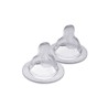  Lot of 2 Silicone Dummies MAM - Speed 2, Medium Flow Mam