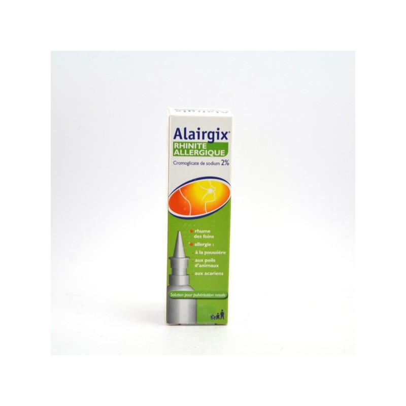 Alairgix Rhinite Allergique Cromoglicate De Sodium 2%, Pulverisation Nasale