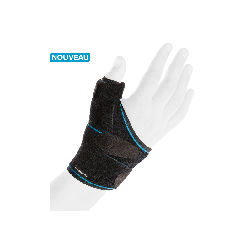  Orliman Neo Rhizo Daily Wrist/Thumb Splint, One-size, Ambidextrous Orliman