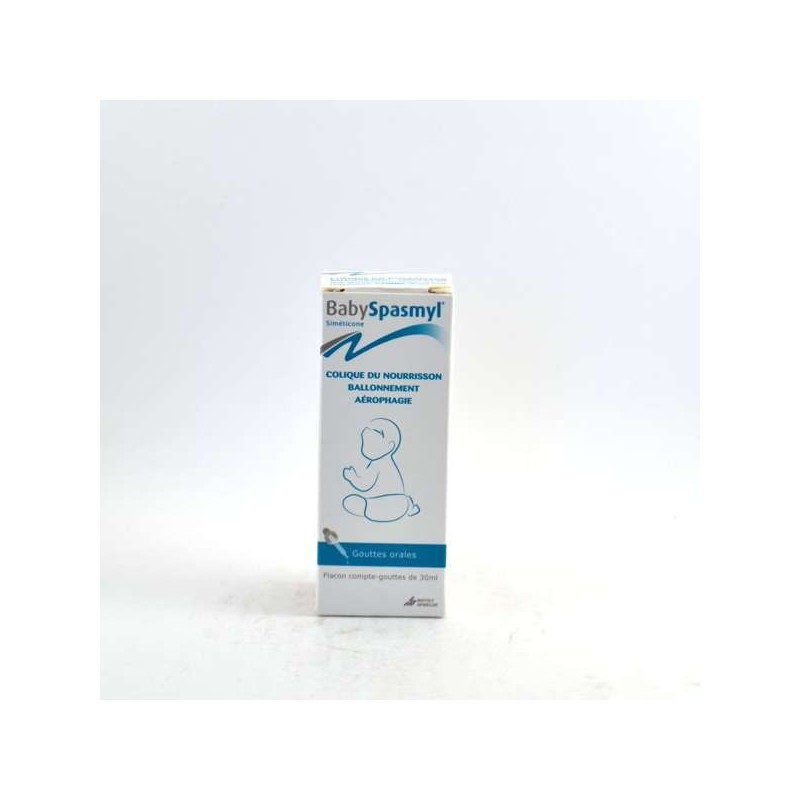 BabySpasmyl Simeticone, Colique du Nourrisson, Ballonnement, Aerophagie, 30 ml en gouttes Orales, dès 1 mois