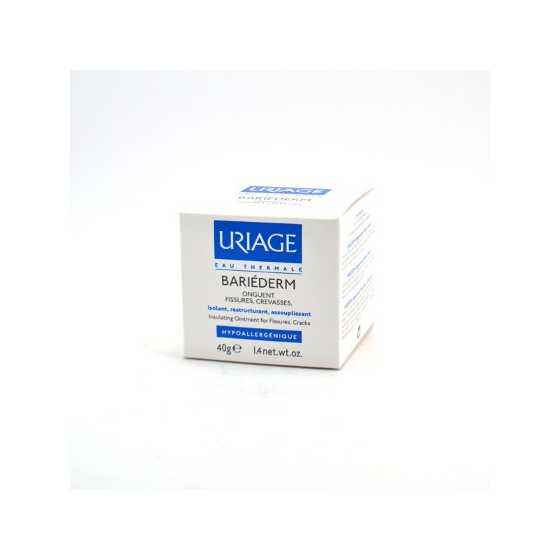Bariederm Onguent pour Fissures et Crevasses, Pot de 40g, Uriage
