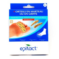  Epitact Hammer Toe, Epithelium, 1 pair, Size L Epitact