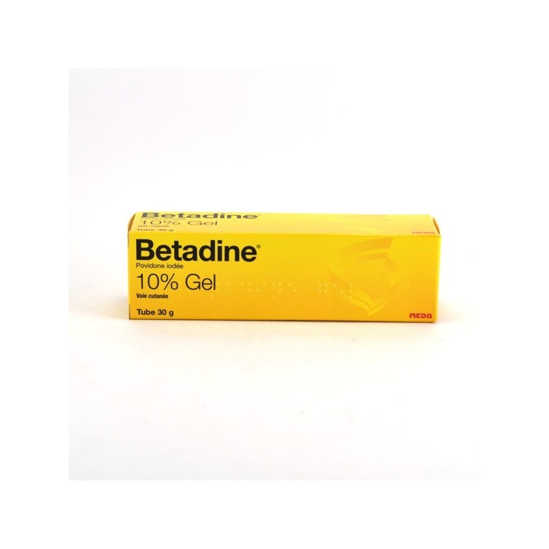 Betadine MEDA 10% Gel, Tube de 30g
