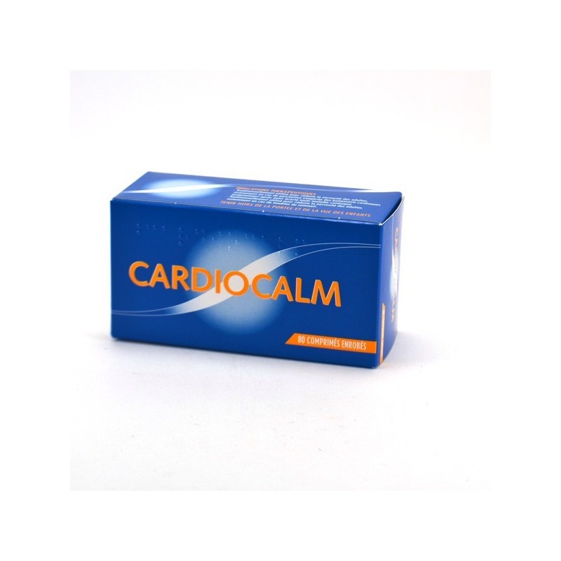  Cardiocalm, Hawthorn100mg, Anxiety and Sleep, Box of 80 coated tablets Cardiocalm