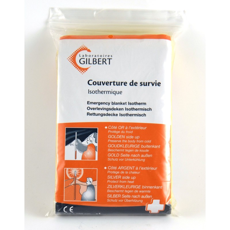  Rescue Blanket 160 x 210 cm Gilbert