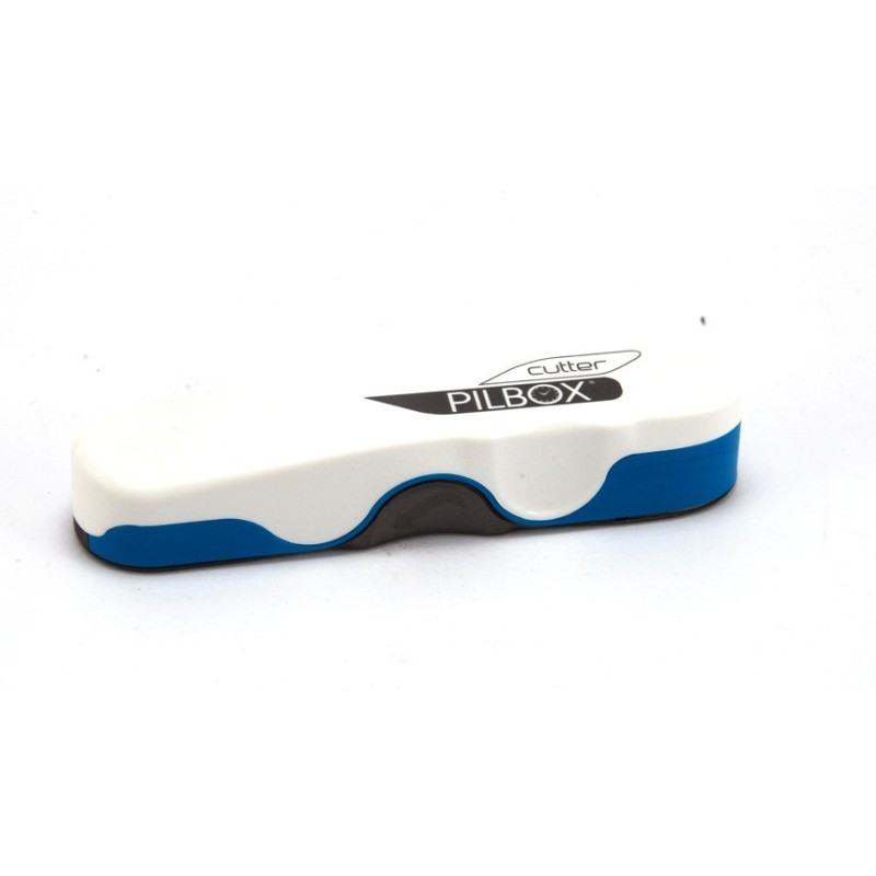 Cutter Coupe Comprimé - Pilbox turquoise