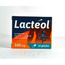  Lactéol 340 mg Capsules for Diarrhoea – Pack of 10 Lactéol