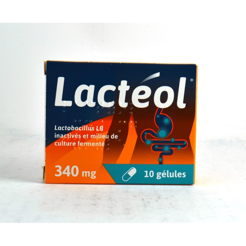 Lactéol 340 mg Diarrhée 10 Gélules
