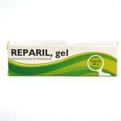  Réparil Gel, Aescine / Diethylamine Salicylate, Sprain, Contusion - 40 g  Tube Réparil