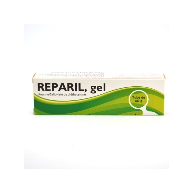 Réparil Gel, Aescine/Salicylate de diethylamine, Entorse, Contusion - Tube de 40 g