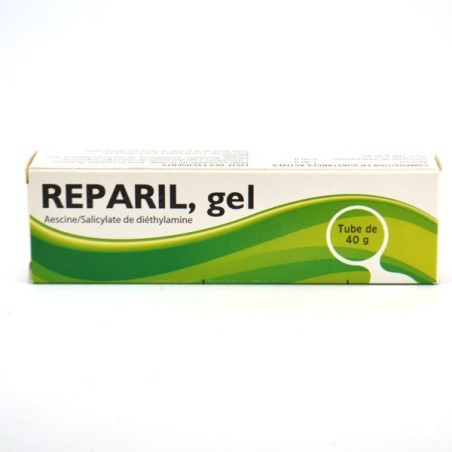 Réparil Gel, Aescine/Salicylate de diethylamine, Entorse, Contusion - Tube de 40 g