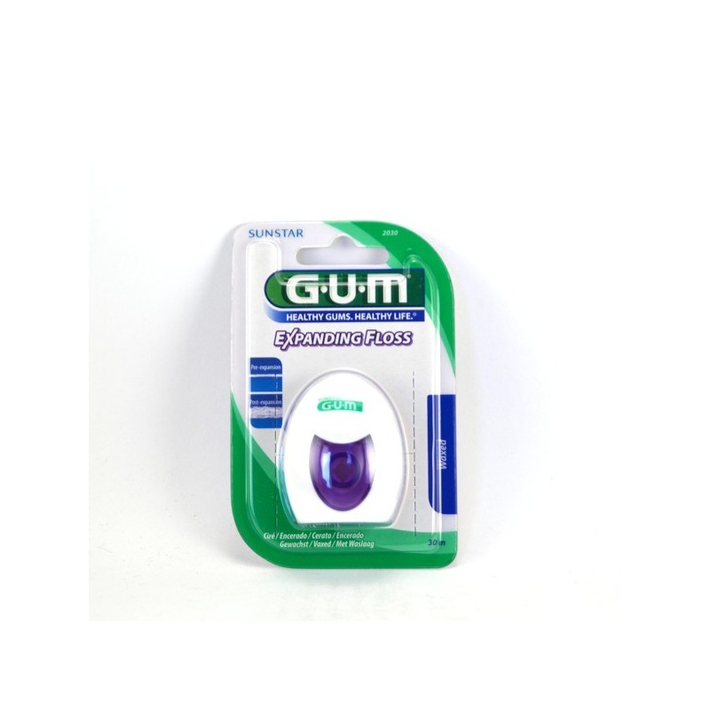 Dental Floss - Expanding Floss - G.U.M - 30m
