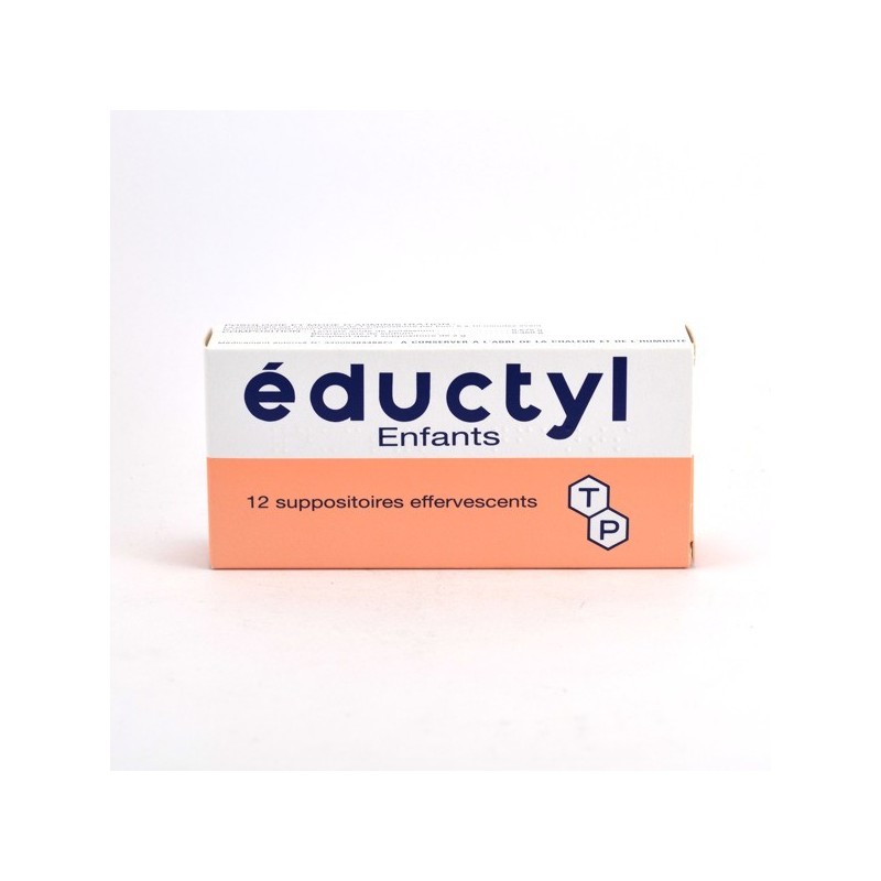  Eductyl Children's Effervescent Suppositories (Laxative) – Pack of 12 Eductyl