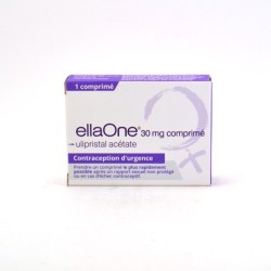 Ellaone 30mg Comprimé, Ulipristal Acetate, Contraception d'urgence