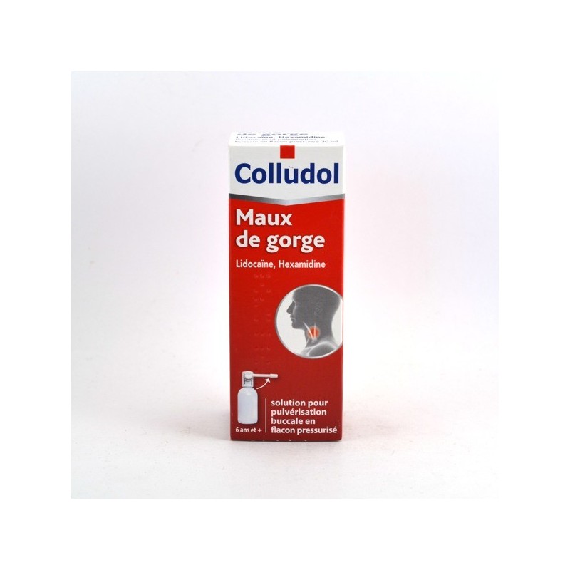 Colludol Maux De Gorge Solution Pulvérisation buccale Cooper, 30 ml