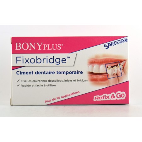 FIXOBRIDGE Fixation Temporaire De Couronnes Ou Bridge BonyPlus