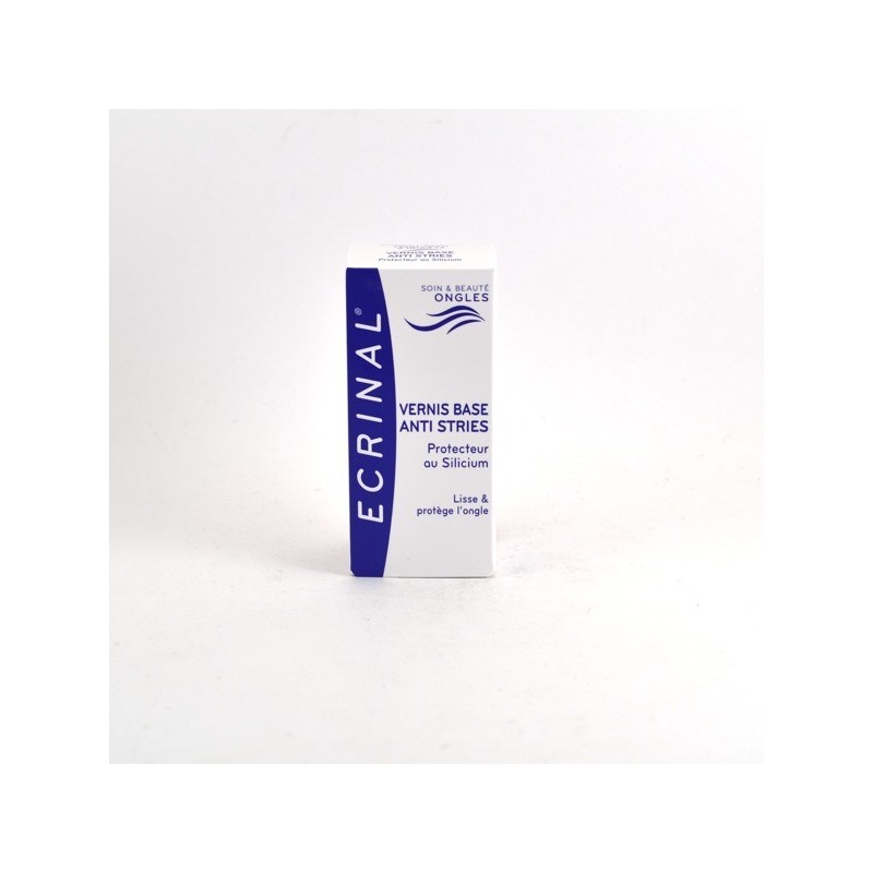 Vernis Base Anti-Stries Protecteur au Silicium Ecrinal 10mL