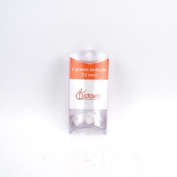 Grands Embouts 12mm pour appareil Auditif Sonalto Octave par 6