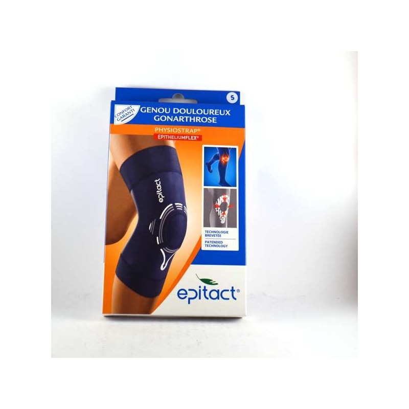  Proprioceptive PhysioStrap Knee Support with Epithelium flex - Epitact - Size S Epitact