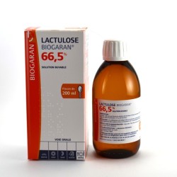 Lactulose 66.5% Biogaran, 200ml - Lactulose, Treatment for Constipation Biogaran