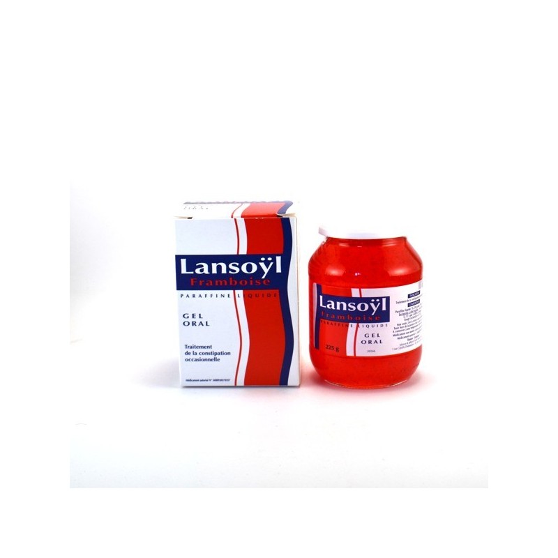 Lansoyl Liquid Paraffin 78.23%, for occasional constipation, 225g pot Johnson & Johnson