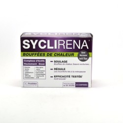 Syclirena, Hot Flashes - 3 Chênes Pharma, 60 Tablets 3 Chênes