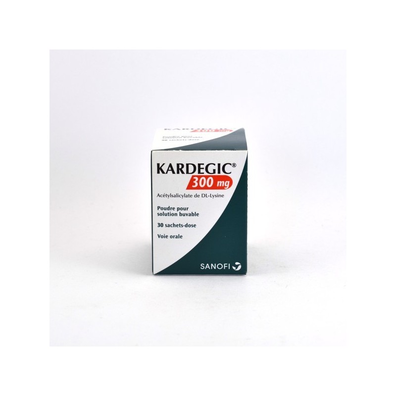  Kardegic, 300 mg, Box of 30 single-dose sachets. Sanofi Aventis