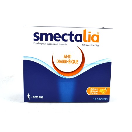 Smectalia - Diarrhée Aiguë - 18 Sachets