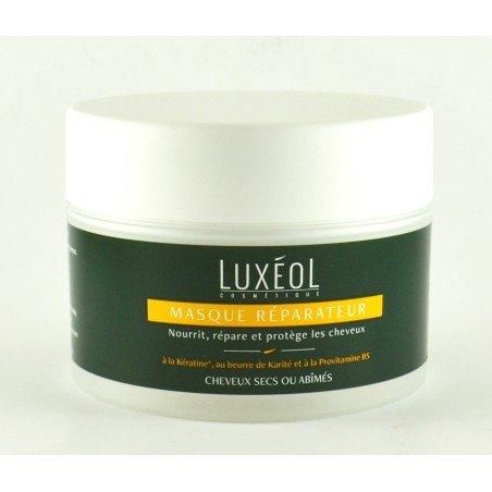 Luxéol Repairing Mask - Nourishes, Protects Hair -200 ml Jar