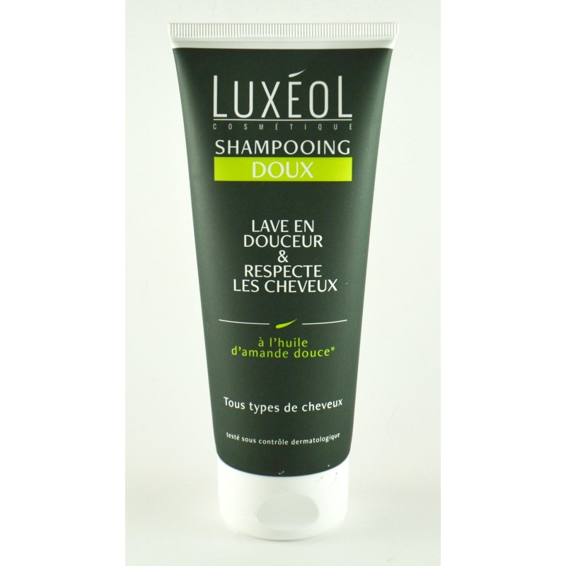 Luxéol Gentle Shampoo -Gentle Wash and Hair Respect -  200 ml Tube