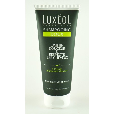 Luxéol Gentle Shampoo -Gentle Wash and Hair Respect -  200 ml Tube