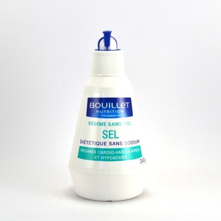 Sel Diététique Sans Sodium, Bouillet Nutrition - 240 g
