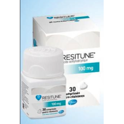 Resitune 100 mg, comprimé gastro-résistant Acide acétylsalicylique Boite De 30