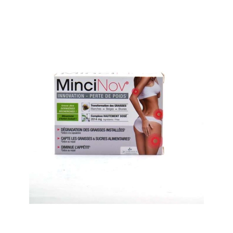 MinciNov Perte De Poids - Les 3 Chênes - Boite De 60