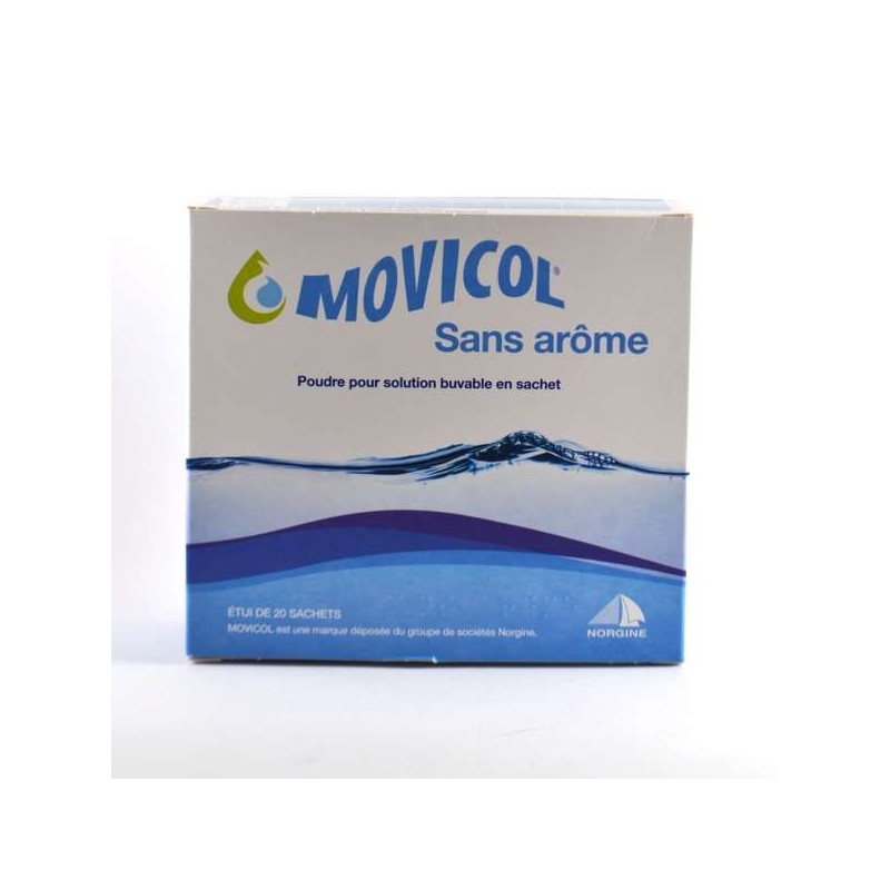 Movicol Constipation Poudre Pour Supension Buvable, 20 Sachets, Sans Arôme